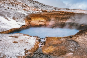Reykjanes: Błękitna Laguna i tunel lawowy
