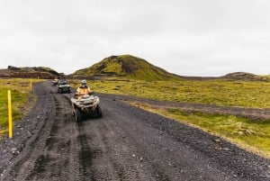 Reykjavik: Tour guiado de quadriciclo no campo com traslados