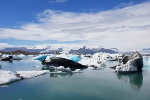 Reykjavík : Circuit de 2 jours avec Icebergs, Glaciers et Chutes d'eau