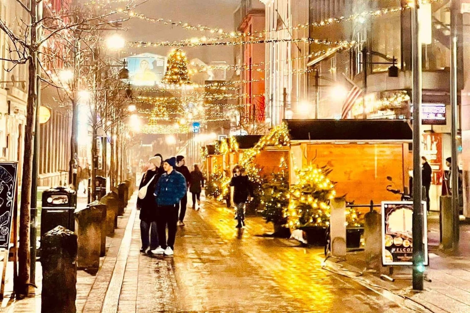 Tour a pie por la Navidad en Reikiavik