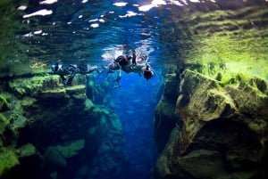 Kombinasjon i Reykjavik: Ridning og snorkling i Silfra-sprekken