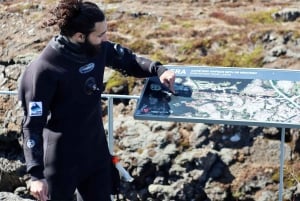 Fra Reykjavik: Snorkling i Silfra og vandring i lavagrotter