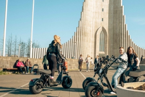 Reykjavík e-Scooter tour with a guide