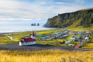 Reykjavik: Heldagsutflykt till sydkusten