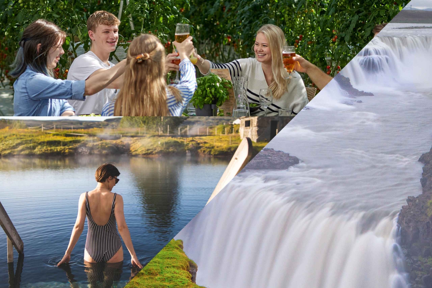 Reikiavik: Círculo Dorado, laguna geotérmica y Fridheimar