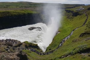 Reykjavik: Golden Circle, Kerid-krater en Blue Lagoon-tour