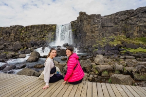 Рейкьявик: однодневная поездка по Золотому кольцу и тайной лагуне с обедом