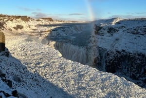 Reykjavík: Golden Circle-dagstur i liten gruppe på kinesisk