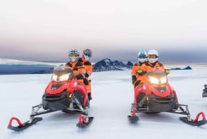 Reykjavik: Golden Circle Super Jeep and Snowmobile Tour