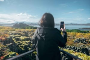Reykjavik: Tour del Circolo d'Oro in Super Jeep e Motoslitta