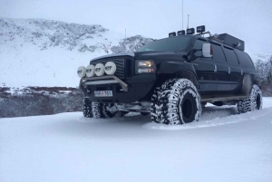 Reykjavik: Excursão de Super Jeep e Snowmobiling pelo Círculo Dourado