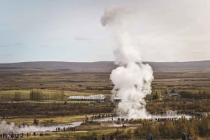 Reykjavik: Złoty krąg, farma pomidorów i wycieczka do krateru Kerið