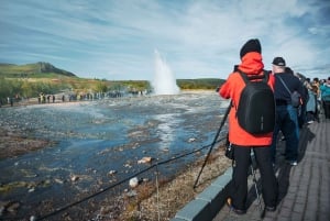 Reykjavik: tour del Circolo d'Oro e ingresso alla laguna di Laugarás