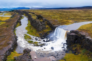 Reykjavik: Tur til Den Gyldne Cirkel og vandfald på kinesisk