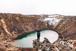 Reykjavik: Tur til Den Gyldne Cirkel og vandfald på kinesisk