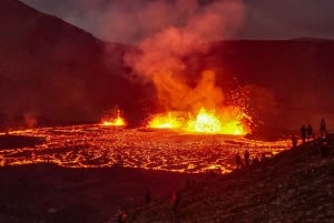 Reykjavík: Guidad eftermiddagsvandring till en ny vulkanplats