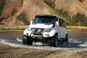 Reykjavik: Superjeep-tur i höglandet och längs sydkusten