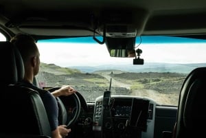 Reykjavik: Superjeep-tur i höglandet och längs sydkusten