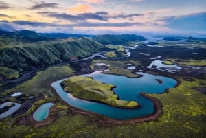 Reykjavik: Superjeep-tur i höglandet och längs sydkusten