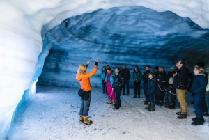 Reykjavik Ice Cave and Snowmobile Tour on Langjokull Glacier