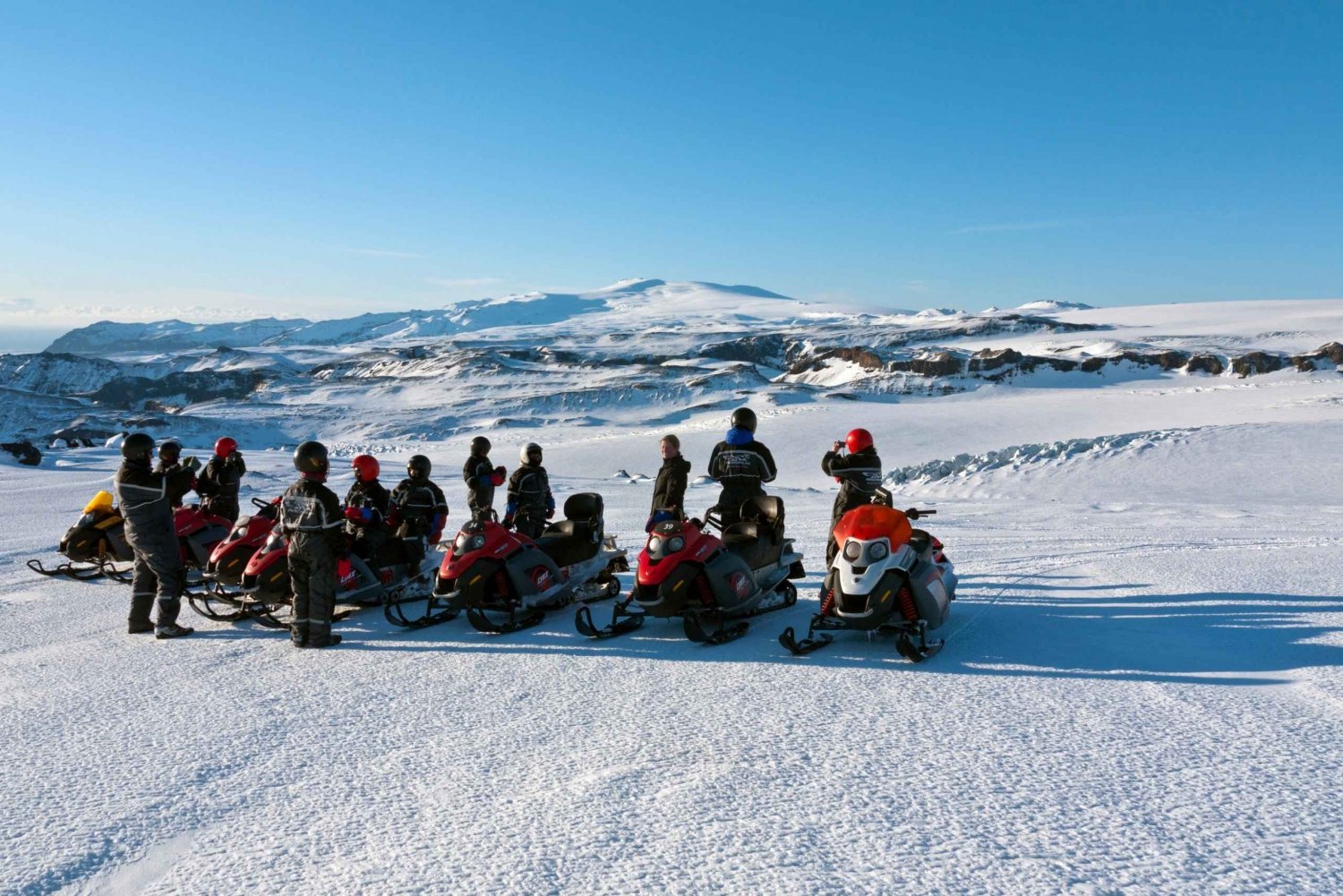 Reykjavik: Iceland South Coast & Glacier Snowmobile Tour