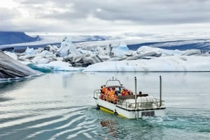 Reykjavik: Jökulsárlón Glacier Lagoon kokopäiväinen opastettu retki