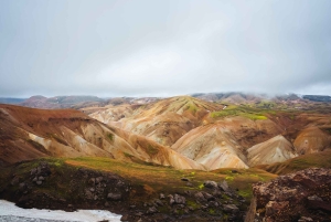 Reykjavík: 4 päivän opastettu vaellus Laugavegurilla