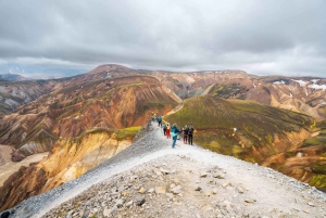 Reykjavík: 4 päivän opastettu vaellus Laugavegurilla