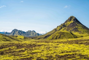 Reykjavík: 4 päivän opastettu vaellus Laugavegurilla