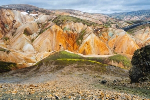 Reykjavík: 4 päivän opastettu vaellus Laugavegurilla