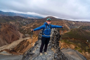 Reykjavík: 4 päivän opastettu vaellus Laugavegurilla