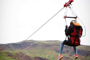 Reykjavik: Mega Zipline Adventure