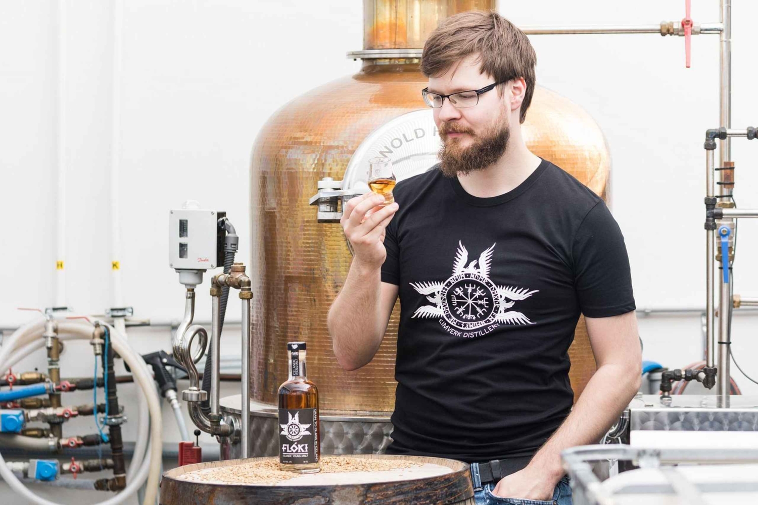Reykjavik : Visite privée d'une microbrasserie et d'une distillerie