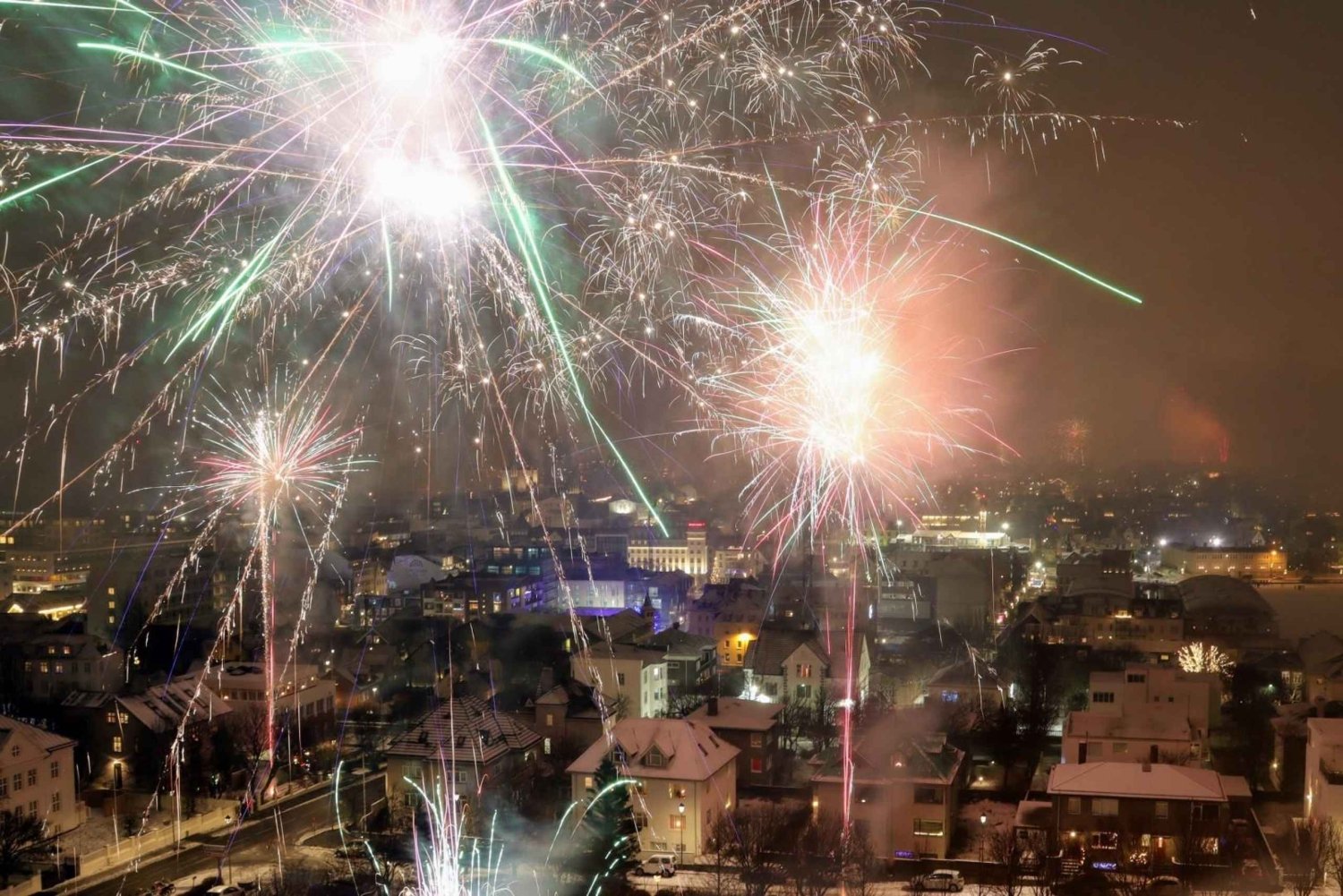 Reykjavik: sylwestrowa wycieczka piesza