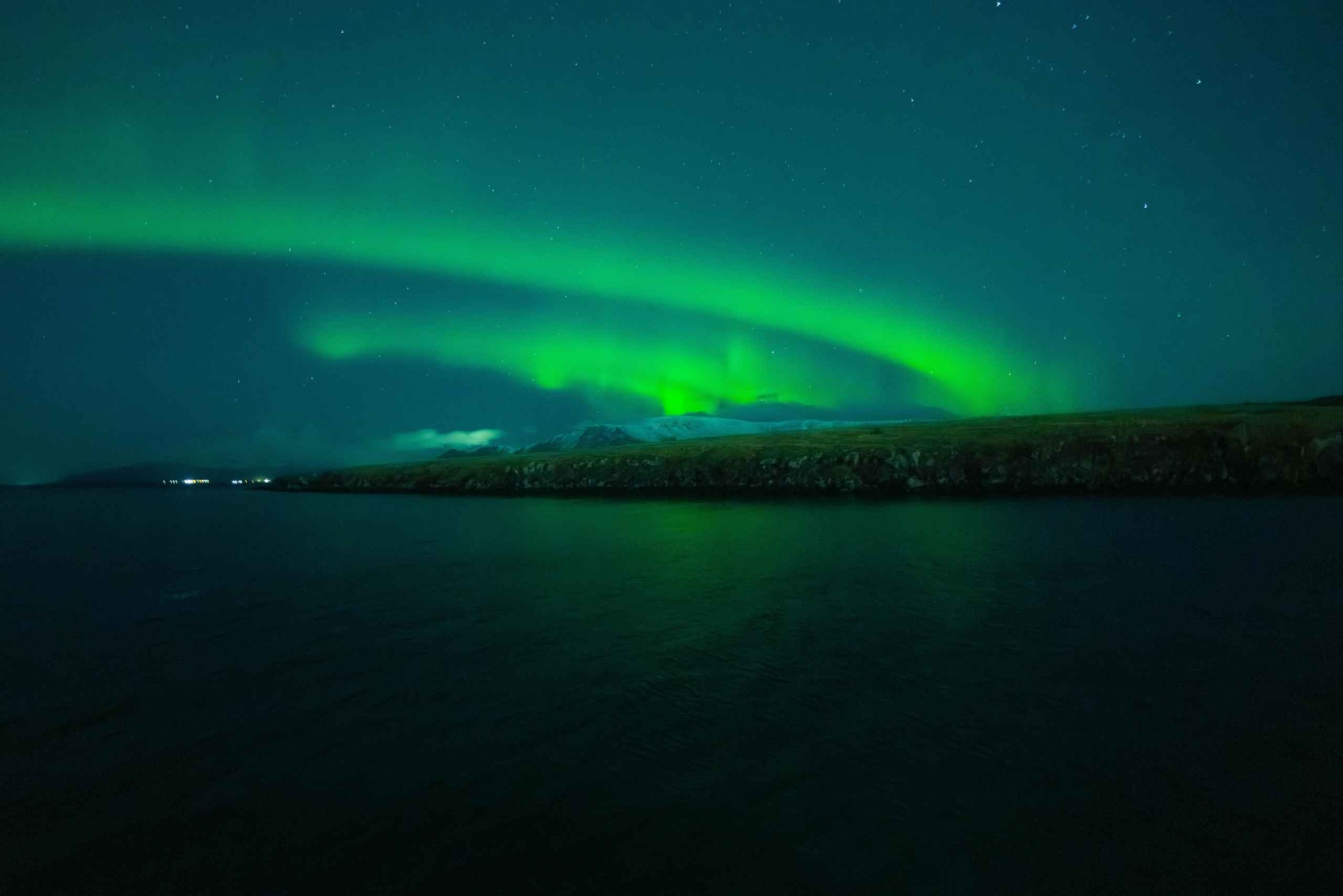 レイキャビクオーロラガイドボートツアー