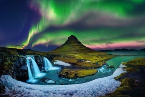 Reykjavík: tour dell'aurora boreale con guida cinese