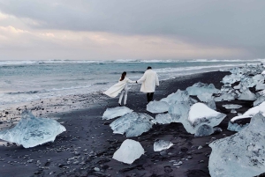 The Glacial Gems Private Tour: South Coast & Diamond Beach