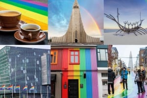 Reykjavík : Visite privée LGBTQ+ à pied avec un guide régional