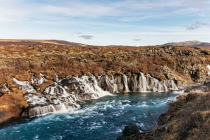 Reykjavik: tour del Silver Circle, dei bagni del canyon e delle cascate