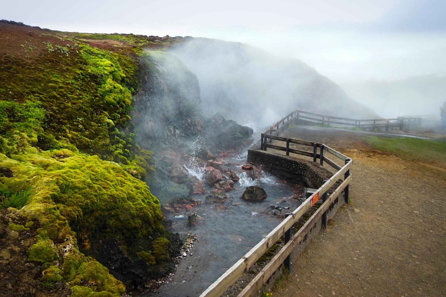 Reykjavik: Silver Circle + Ice Tunnel, Baths, or Lava Cave