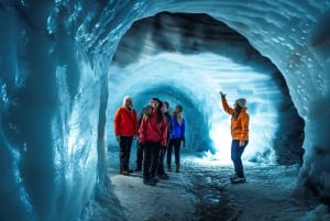 Reykjavik: Silver Circle + Ice Tunnel, Baths, or Lava Cave
