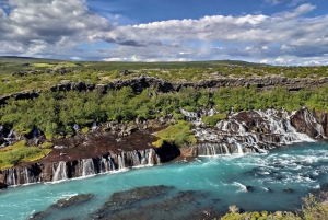Reykjavik: Silver Circle, Lava Cave, Waterfalls & Sagas Tour