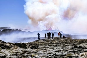 Reykjavík: vulkaanuitbarsting en wandeltocht door Reykjanes