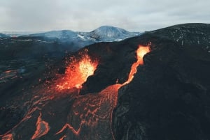 Reykjavík: vulkaanuitbarsting en wandeltocht door Reykjanes