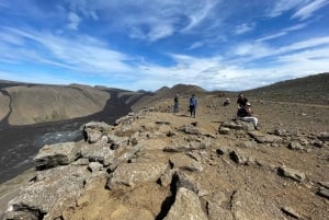 Reykjavík: Volcano Hike, Visit Grindavík and Blue Lagoon