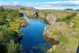 Självguidade turer till Islands gyllene cirkel med audioguide
