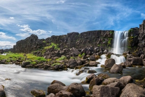 Liten grupp: Gyllene cirkeln och Friðheimar från Reykjavík
