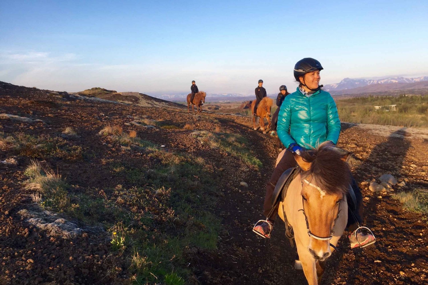 From Reykjavik: Evening Horseback Tour with Transfer