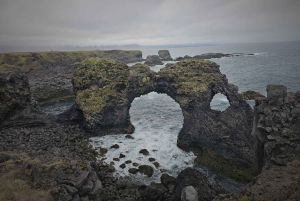 Privétour naar het schiereiland Snaefellsnes en de warmwaterbronnen van Hvammsvik