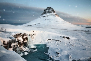 Péninsule de Snæfellsnes et grotte de lave de Vatnshellir - Visite privée